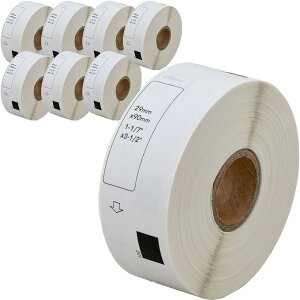 �݊��i �݊� DK-1201 �u���U�[ ���x�� 8���[���Z�b�g brother QL-700 / QL-800 QL-820NWB ���� (��, 8���[��)