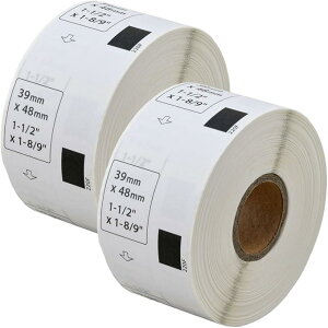 �݊��i �݊� DK-1220 �u���U�[ ���x�� 2���[���Z�b�g brother QL-700 / QL-800 QL-820NWB ���� (2���[��)