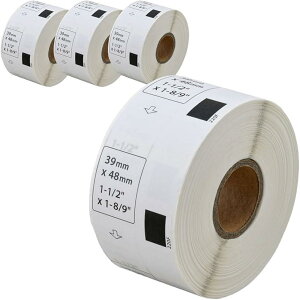 �݊��i �݊� DK-1220 �u���U�[ ���x�� 4���[���Z�b�g brother QL-700 / QL-800 QL-820NWB ���� (4���[��)