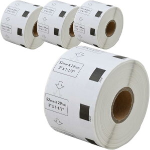 �݊��i �݊� DK-1226 �u���U�[ ���x�� 4���[���Z�b�g brother QL-700 / QL-800 QL-820NWB ���� (4���[��)