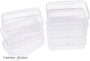 16Zbg 7.4x4.9x2cm vX`bN P[X NA [{bNX ANZT[p[c[P[X lߑւe p ` (7.4x4.9cm, 2cm)