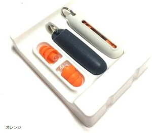耳栓 耳せん イヤープラグ 携帯 睡眠 勉強 工事 工事現場(オレンジ)