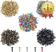 【楽天ランキング1位入賞】約1000個/セット 鉄製 割りピン 割鋲 画鋲 8x4.5mm プッシュピン ミニ割りピン…