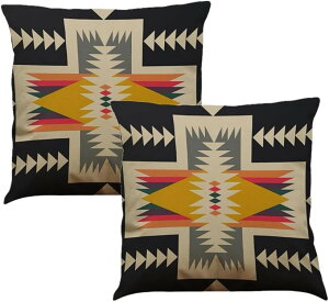 �N�b�V�����J�o�[ 45x45cm ���l�� �k�� 2���Z�b�g ������� �􉽊w �͗l �l�p �ʋC�� ��G�� ��v ������ (type A, 45cmx45cm(2 ���g))