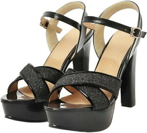 ����T���_�� ���f�B�[�X �n�C�q�[�� 12cm �o�b�N�x���g (�u���b�N, 22.5 cm)