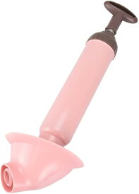 Esom 洋式トイレ用 パイプクリーナー ラバーカップ すっぽん ピッタリフィット (ピンク)