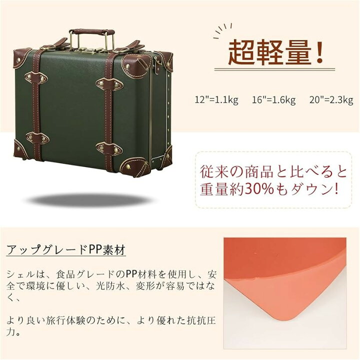 楽天市場】ヴィンテージ＆キュート 機内持ち込み用 オーバーナイト 