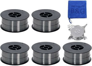 5�Z�b�g �t���b�N�X���C���[ 0.9mm x1kg �t���b�N�X���� �������n�� ��S�p MiG �m���K�X ���C���[�X�Y�L�b�h �A�[�L�����[ MIG100 MIG130 MIG160 MIG200 11�|���h 2.2�|���h E71T-GS