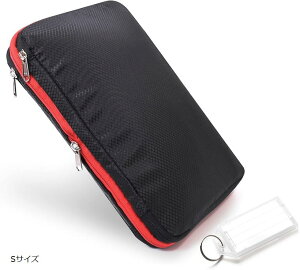 旅行用圧縮袋 圧縮バック 旅行用ポーチ 衣類 トラベルポーチS ネームプレート(30x20x4cm)