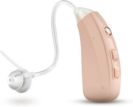 集音器 デジタル 耳掛け式 充電式 高齢者 日本語取扱説明書付き 肌色 ベージュ( ベージュ)