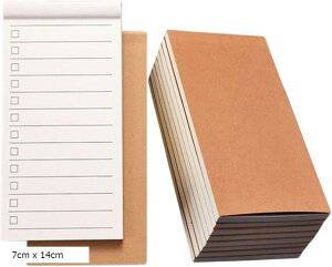 ToDoXg 10 Zbg 邱ƃXg XPW[ ^XN Ǘ 7cm x 14cm (7cm x 14cm)