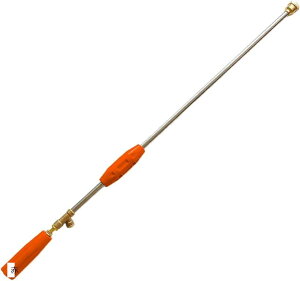 互換品噴霧器 ノズル ステンレス 軽量 手動 ロング 遠距離 散水 82cm (赤)