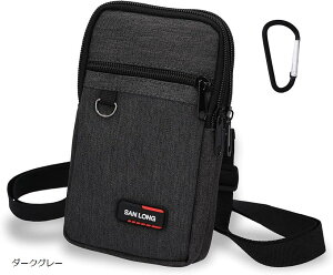 �y�y�V�����L���O1�ʓ��܁z�X�}�z�|�[�` �����Y �J���r�i �X�}�z�V�����_�[ �x���g�|�[�` 3Way �p�X�|�[�g�Ή� iPhone 14 Plus/Pro Max 7�C���`�Ή� �_�[�N�O���[ (�_�[�N�O���[)