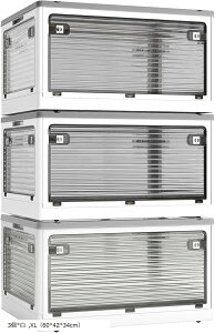 [{bNX ܂ Wt ςݏdˉ\ So LX^[t [P[X ho hJr h XLTCY3F60x42x34cm (3x, XLi60x42x34cmj)