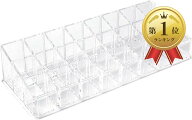 【楽天ランキング1位入賞】口紅収納 リップ収納ケース アクリル 透明 リップスティックスタンド 24本収納…