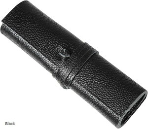 ロールペンケース 本革 ブラック RPC-02(Black)