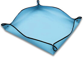 [HYmish] 園芸シート 正方形 防水 厚手 折畳み 園芸用品 ガーデニング ブルー 50cm