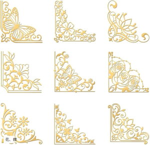 99 WXebJ[ Ԙg  V[ XebJ[ DIY UVWp nhCh ANZT[p[c f fRp[c |ޗ S[h 4x4cm