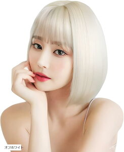 �E�B�b�O �V���[�g �{�u �t���E�B�b�O �X�g���[�g ���f�B�[�X ���� �ϔM ���� �� �I�t �z���C�g (�I�t�z���C�g)