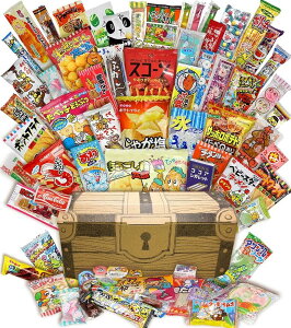 【楽天ランキング1位入賞】お菓子 駄菓子 詰め合わせ60種65点セット 宝箱がギチギチパンパン破裂寸前。お菓子詰め合わせ 誕生日 プレゼント イベント 子供が喜ぶ駄菓子詰め合わせ