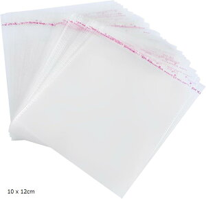 OPP  100Zbg 0.5mm V[t   bsO x 12cm (, 10 x 12cm)