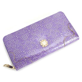 アナスイ 財布 長財布 ラウンドファスナー 紫(パープル) ANNA SUI 310490-90 レディース 婦人