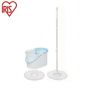 アイリスオーヤマ 回転モップ手回しタイプ KMT420 回転モップ 手回しタイプ 新生活 IRIS OYAMA(代引不可)【送料無料】