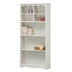 白井産業 フリーラック モンシェリーヌ 幅74.4cm 高さ159.8cm ラック 収納ラック ラック オープンラック おしゃれ 姫系 かわいい ガーリー ナチュラル アンティーク カントリー 本棚 1梱包(代引