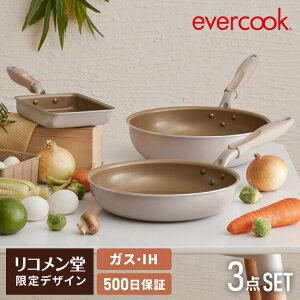 fUC evercook Go[NbN KX IHΉ tCp ʎqĂ 20cm 26cm 28cm [^ 18cm |bg tCp3_Zbg E6_ZbgEH[O[ 500ۏ؁yz