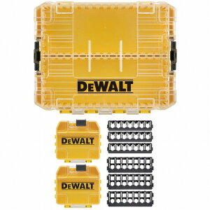 DEWALT �f�E�H���g TOUGHCASE�^�t�P�[�X �^�t�P�[�X�V�b�N(��)�Z�b�g DT70803-QZ(����s��)�y���������z