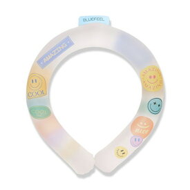 BLUEFEEL アイスネッククーラー Basic+ スマイル BLF25137 電気不要 結露できにくい 暑さ対策 ひんやり(代引不可)【メール便配送】【送料無料】