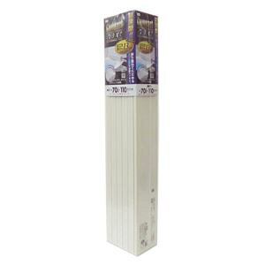 〔6個セット〕 風呂ふた 風呂フタ 70cm×110cm用 薄型 折りたたみ式 フラット形 コンパクト 裏面防滑加工 SGマーク認定 浴室 (代引不可)