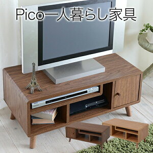 Pico series TV Rack W800 �e���r���b�N80�� �i�`������ �u���E��(������s��)�y���������z