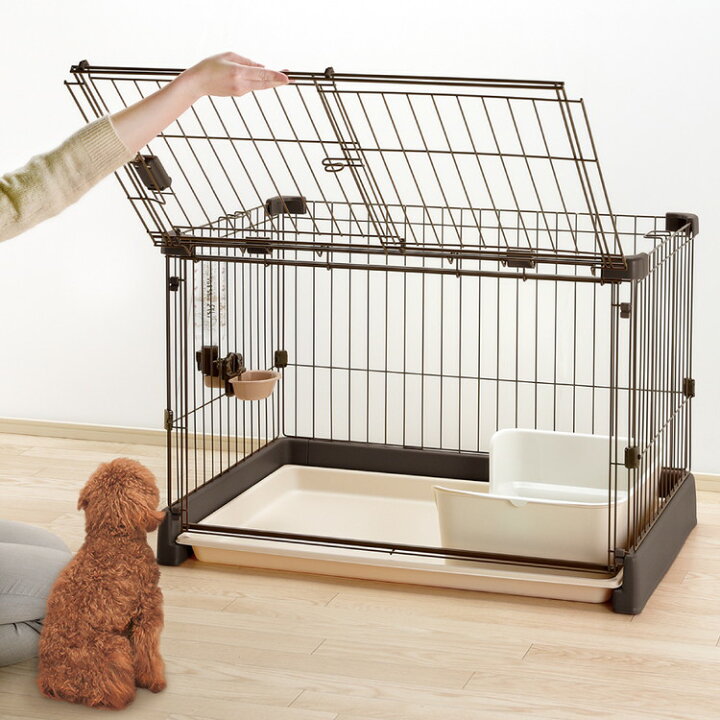 楽天市場】リッチェル サークル ケージ 120x60cm 高さ60cm 犬小屋 