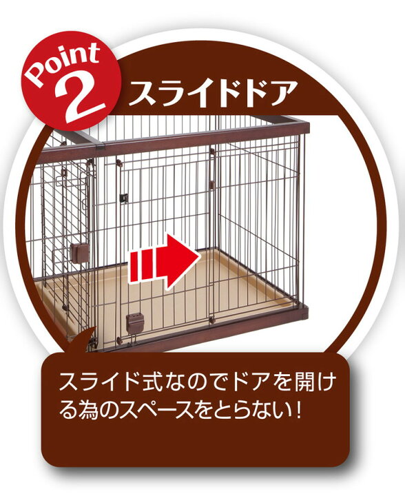 楽天市場】ペティオ ドッグルームサークル 犬用 ケージ ゲージ 