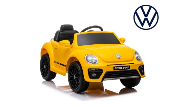 楽天市場】電動乗用カー ビートル イエロー フォルクスワーゲン VW 