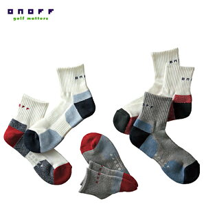 【2017モデル】YOX7117 レディース ショートクルーソックスオノフ ONOFF グローブライド22〜24cm【ゆうパケット対応可】【ゴルフ】