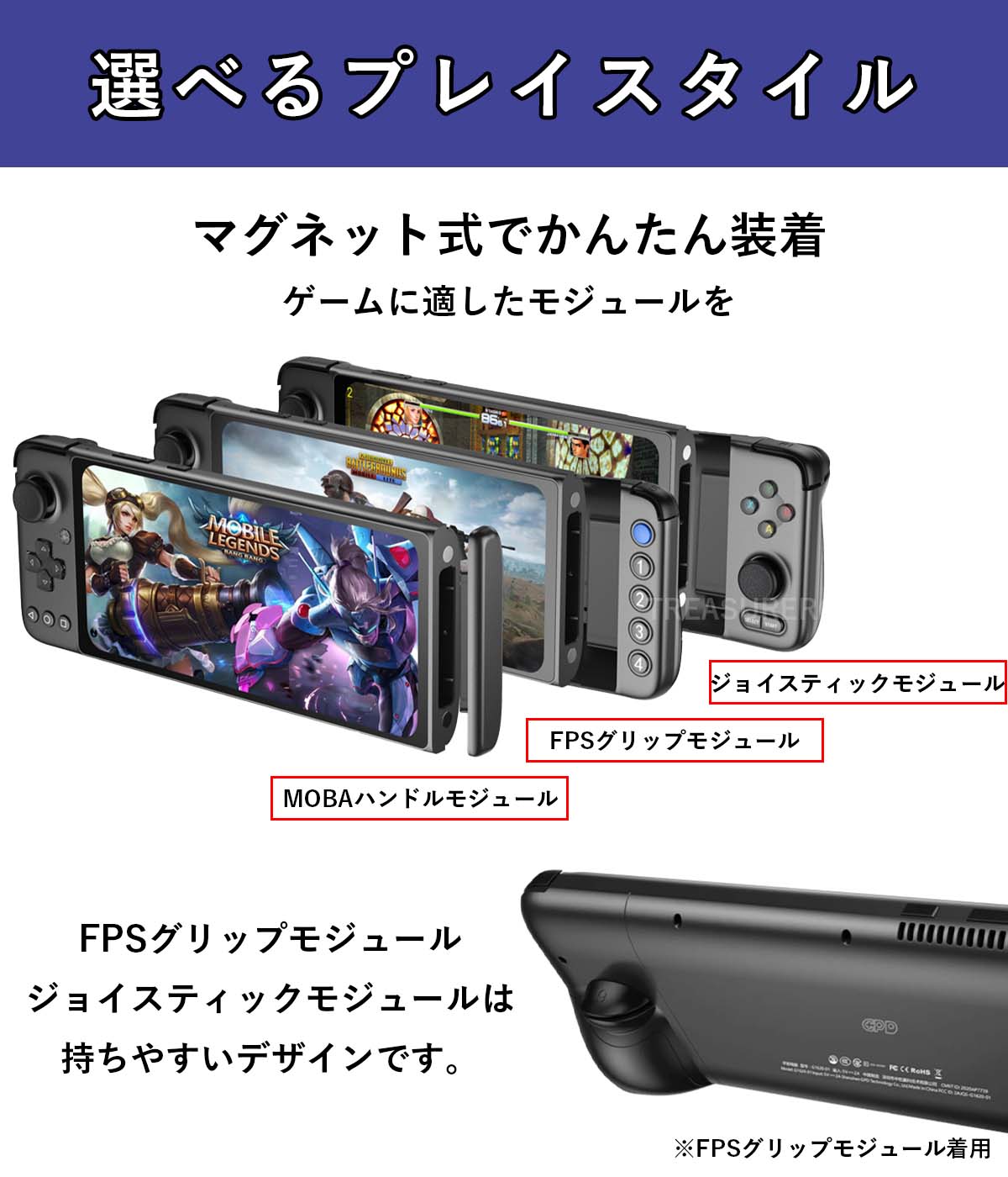楽天市場】【正規代理店/1年保証/セット品】GPD XP Plus Androidゲーム