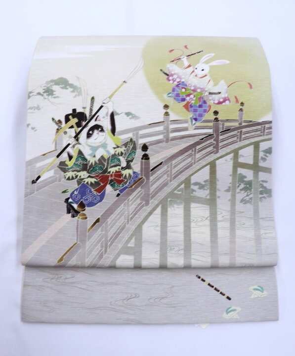 楽天市場】【猫好きさん必見☆】【京袋帯 WAKKA】◇全通柄 正絹【新品 