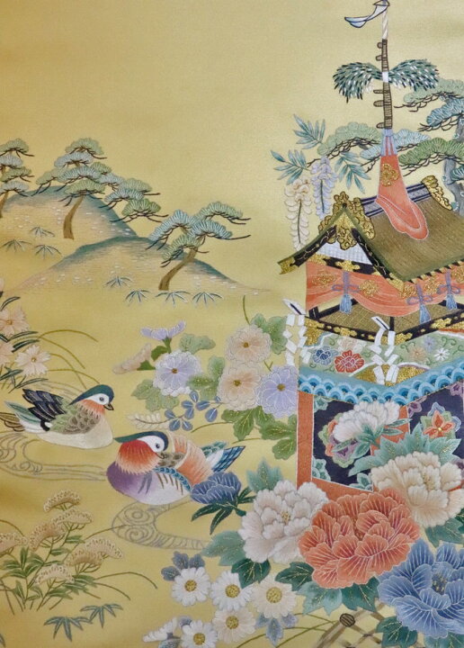 楽天市場】【豪華な蘇州刺繍入】未仕立て 袋帯【新古品・未使用品 