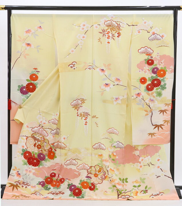 楽天市場】☆【下見OK】未仕立て 新品振袖【手描き京友禅染】丹後 