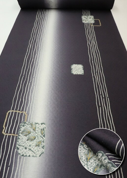 楽天市場】【伝統工芸品 蝋擷染】反物◇小紋 着尺◇正絹【丹後ちりめん 
