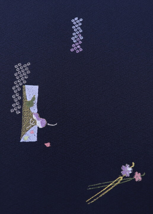 楽天市場】訳アリ特価【刺繍入】反物◇附下 正絹【丹後ちりめん 