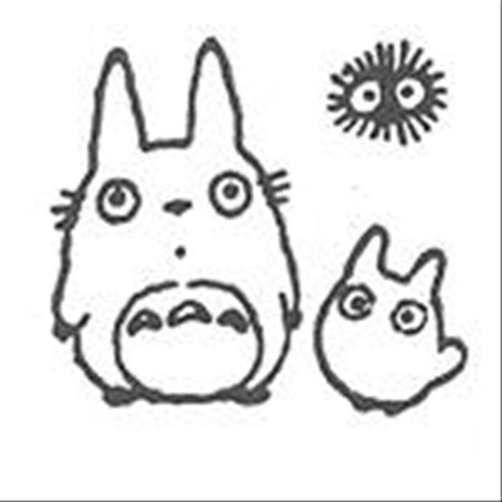 楽天市場 となりのトトロ 単品スタンプ 中トトロ小トトロ Sg 070ae ユウセイ堂2 カード利用可能店