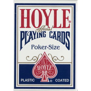 トランプカード ホイルカード ポーカーサイズ (青/ブルー)