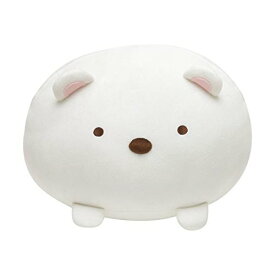 すみっコぐらし スーパーもーちもち大福クッション (しろくま・Sサイズ) ぬいぐるみ MX35101