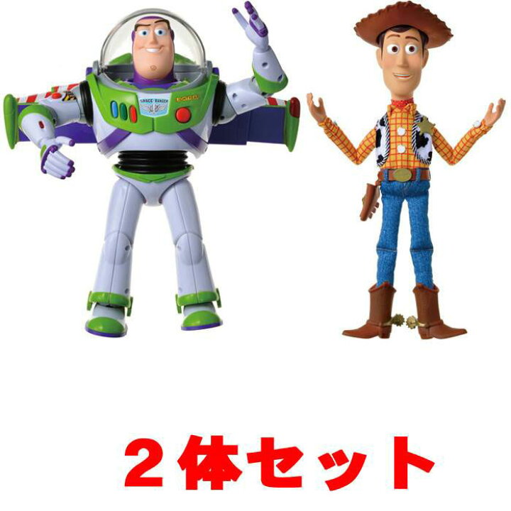 楽天市場】【バズ+ウッディ2体セット】 トイ・ストーリー リアルサイズ 