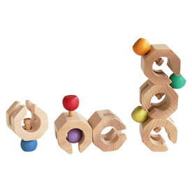 【送料無料！ポイント5倍！】 GENI ジェニ コネクタブルチェーンコビット 6ピース Connectable Chain Cobit -6pieces- 木製玩具
