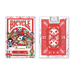 �g�����v�J�[�h �g�L�h�L�E�o�C�X�N�� �X�|�[�c ���b�h �� tokidoki BICYCLE SPORTS RED