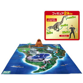 アニア ジュラシック・ワールド おおきな恐竜王国マップ (オーウェン T-レックス フィギュア付属)